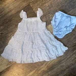 Blue dress 12 month